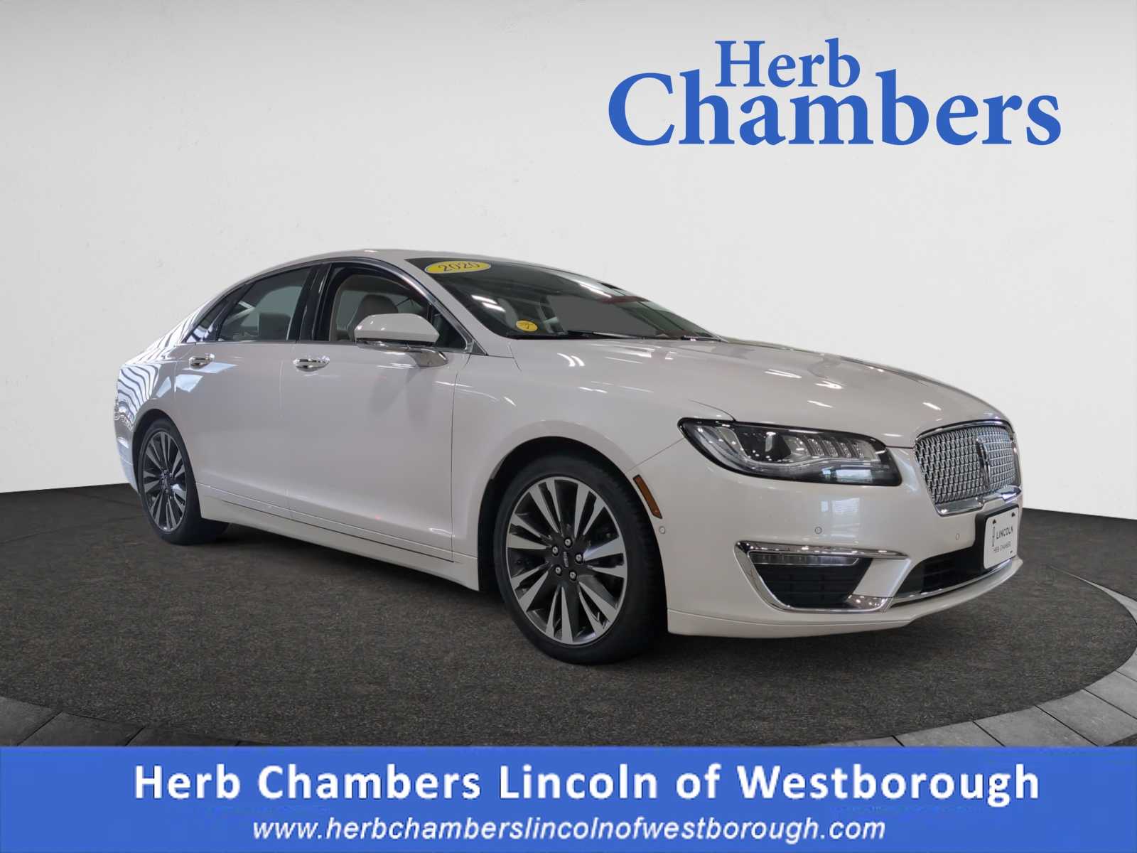 used 2020 Lincoln MKZ car, priced at $31,998