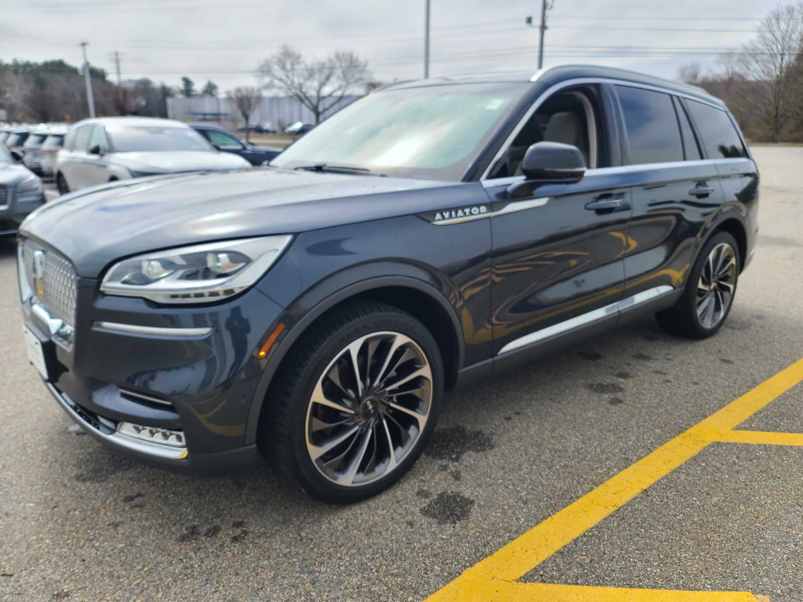 used 2021 Lincoln Aviator car, priced at $44,898