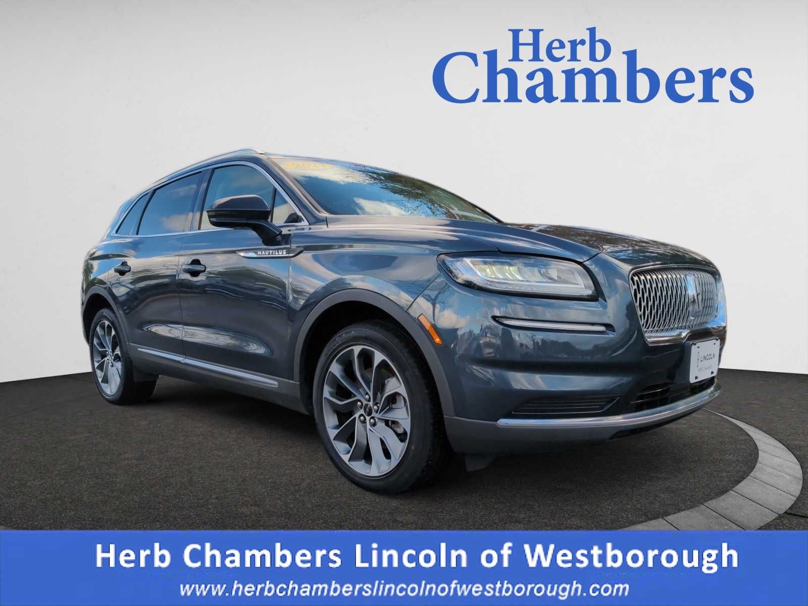 used 2021 Lincoln Nautilus car, priced at $34,998