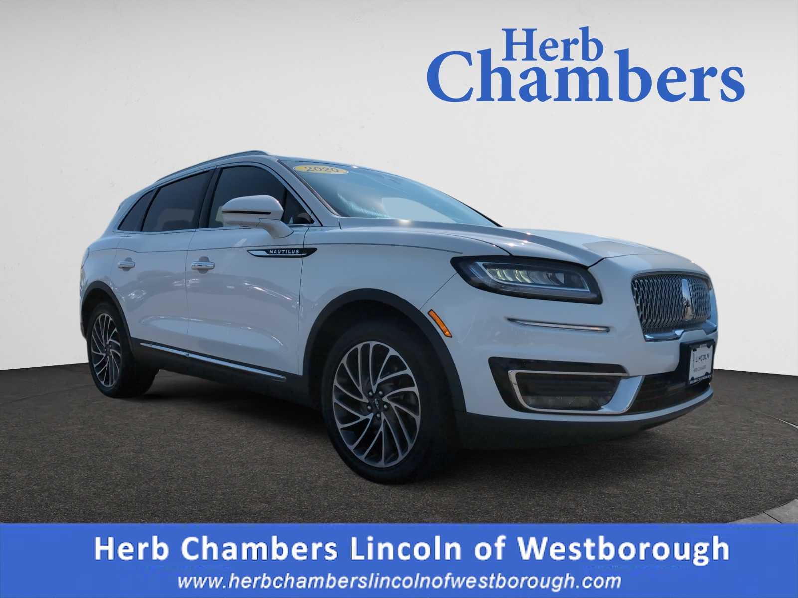 used 2020 Lincoln Nautilus car, priced at $29,498