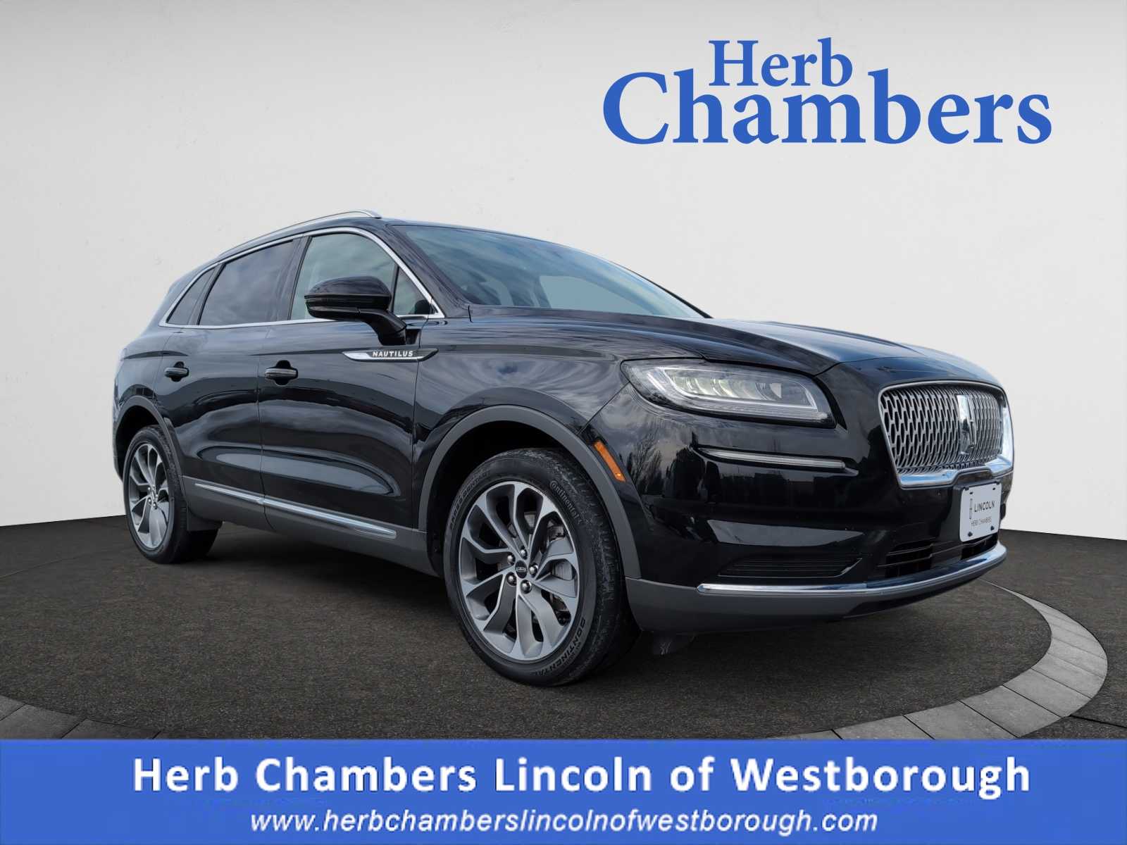 used 2021 Lincoln Nautilus car, priced at $30,998