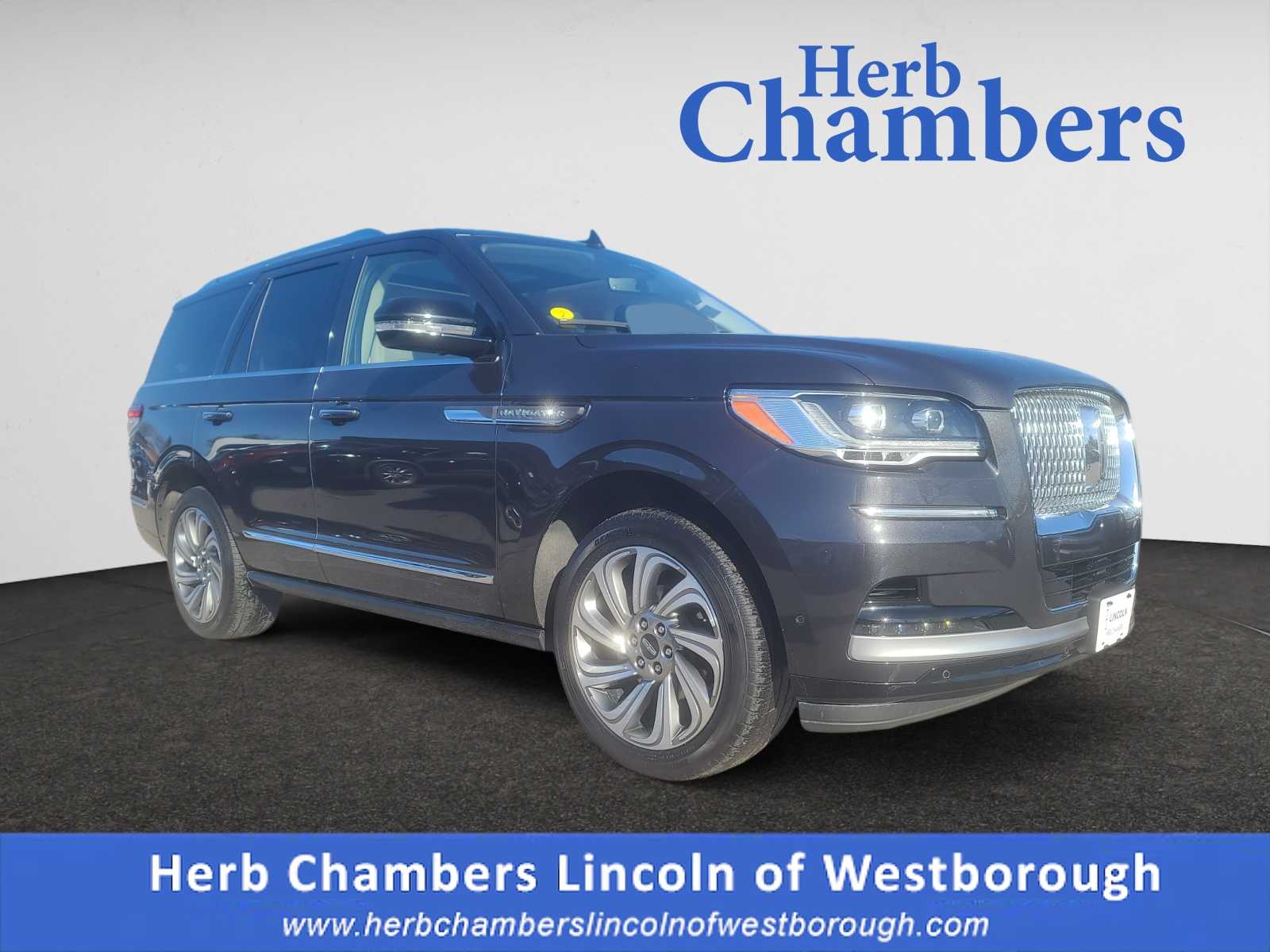 used 2023 Lincoln Navigator car, priced at $65,898