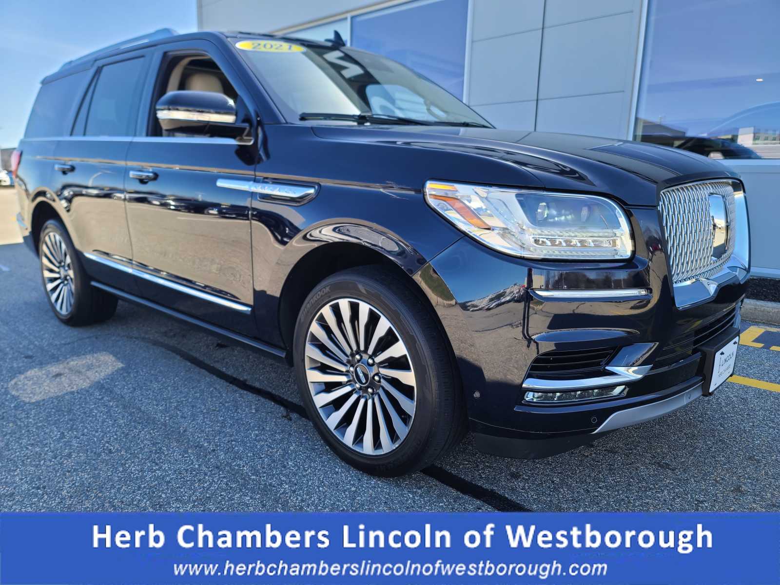 used 2021 Lincoln Navigator car, priced at $62,998