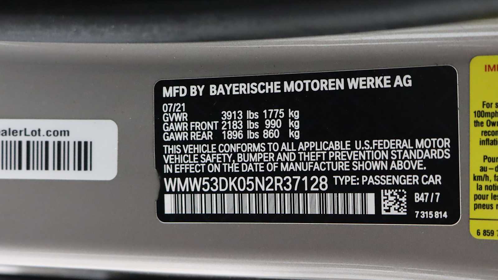 used 2022 MINI Hardtop 4 Door car, priced at $25,698