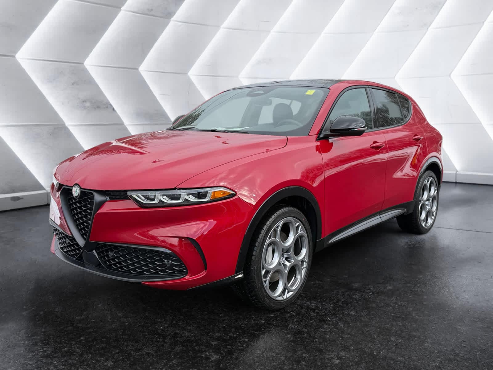 new 2025 Alfa Romeo Tonale Hybrid car, priced at $54,125