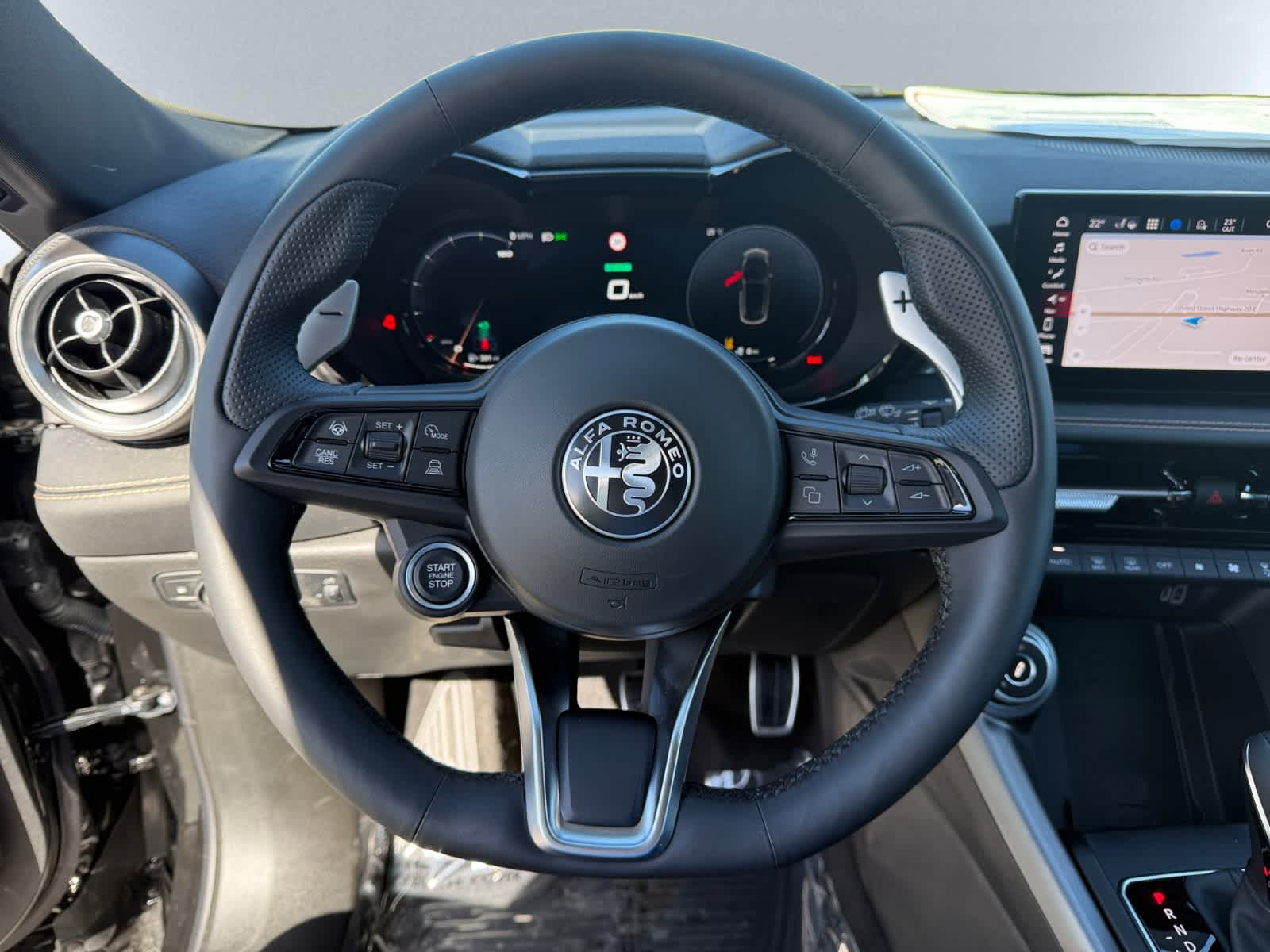 new 2025 Alfa Romeo Tonale Hybrid car, priced at $58,125