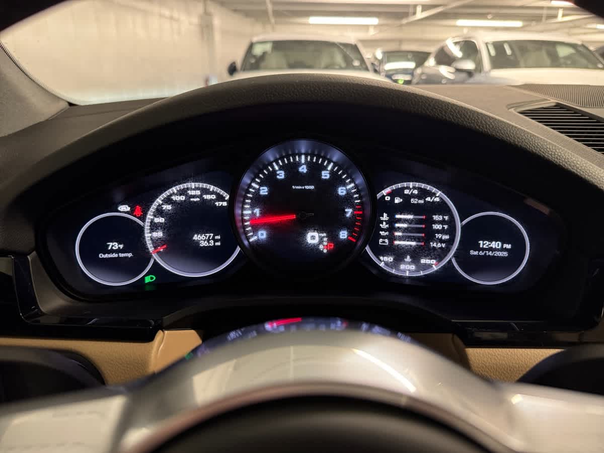 used 2023 Porsche Cayenne Platinum Edition car, priced at $66,998