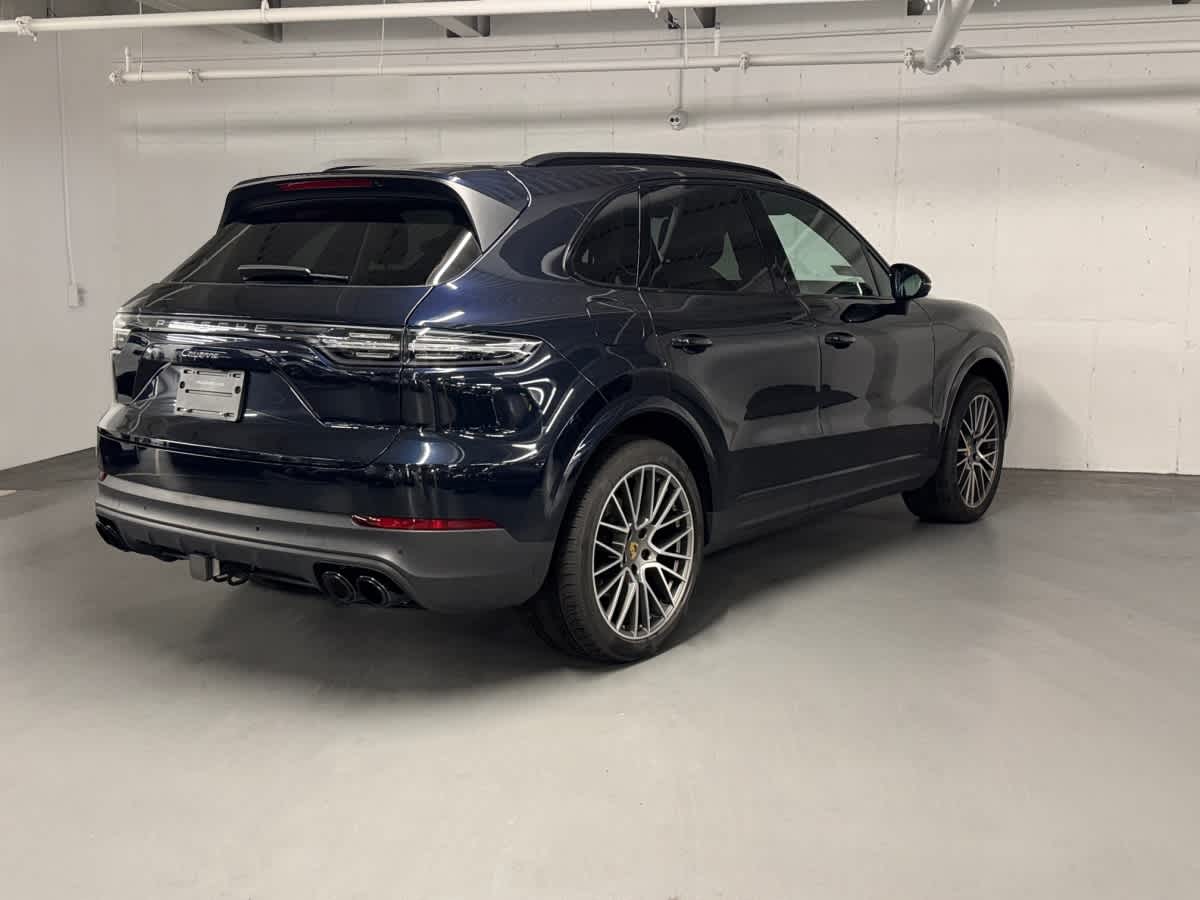 used 2023 Porsche Cayenne Platinum Edition car, priced at $66,998