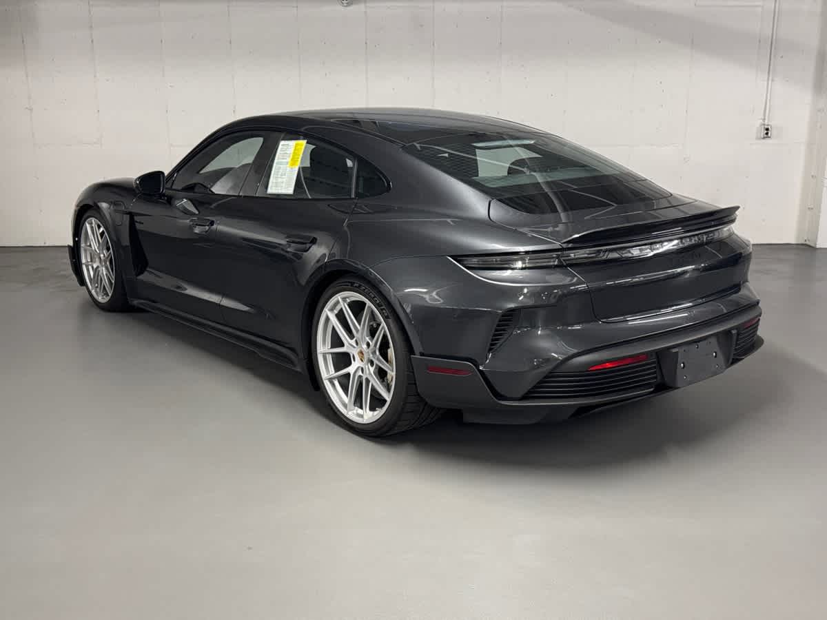 used 2025 Porsche Taycan car, priced at $209,998