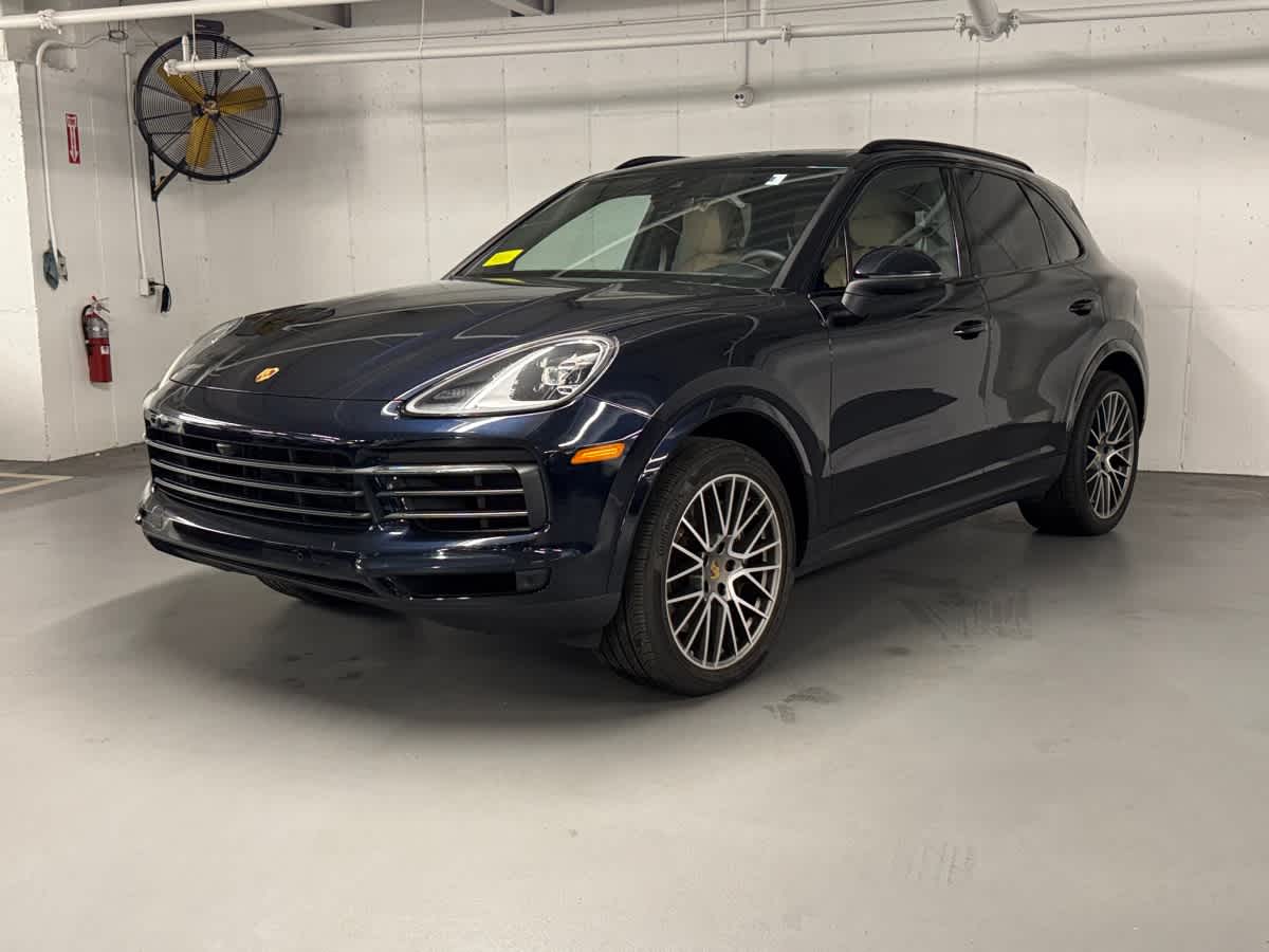 used 2023 Porsche Cayenne Platinum Edition car, priced at $67,998