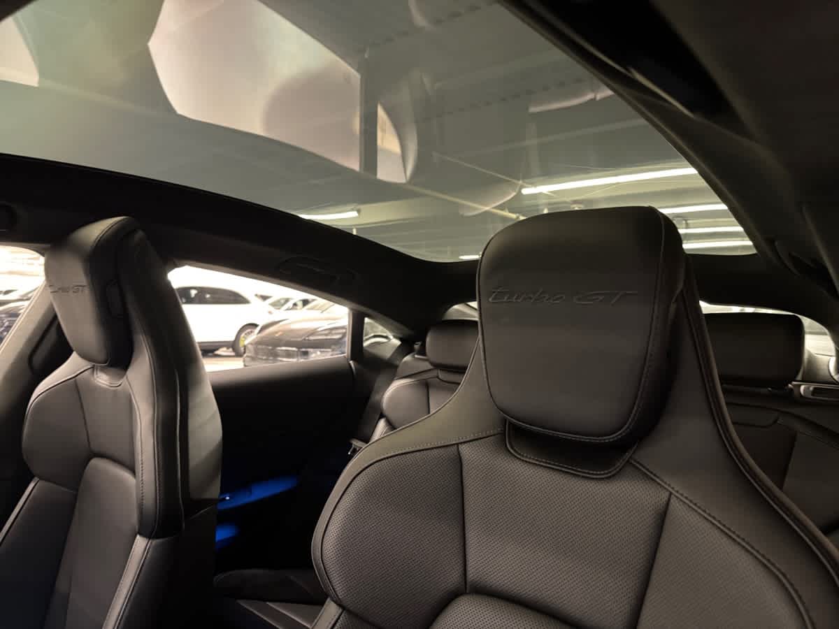 used 2025 Porsche Taycan car, priced at $209,998