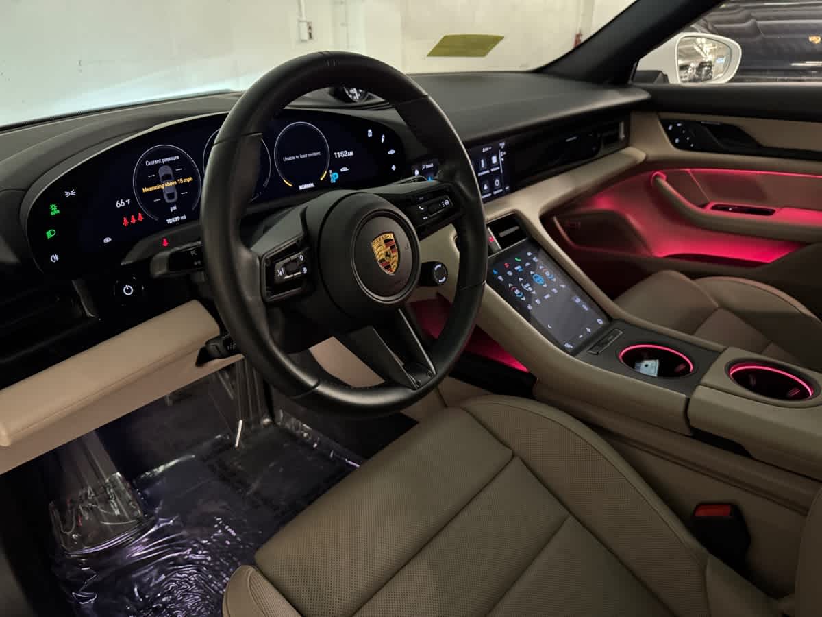 used 2022 Porsche Taycan car, priced at $67,998