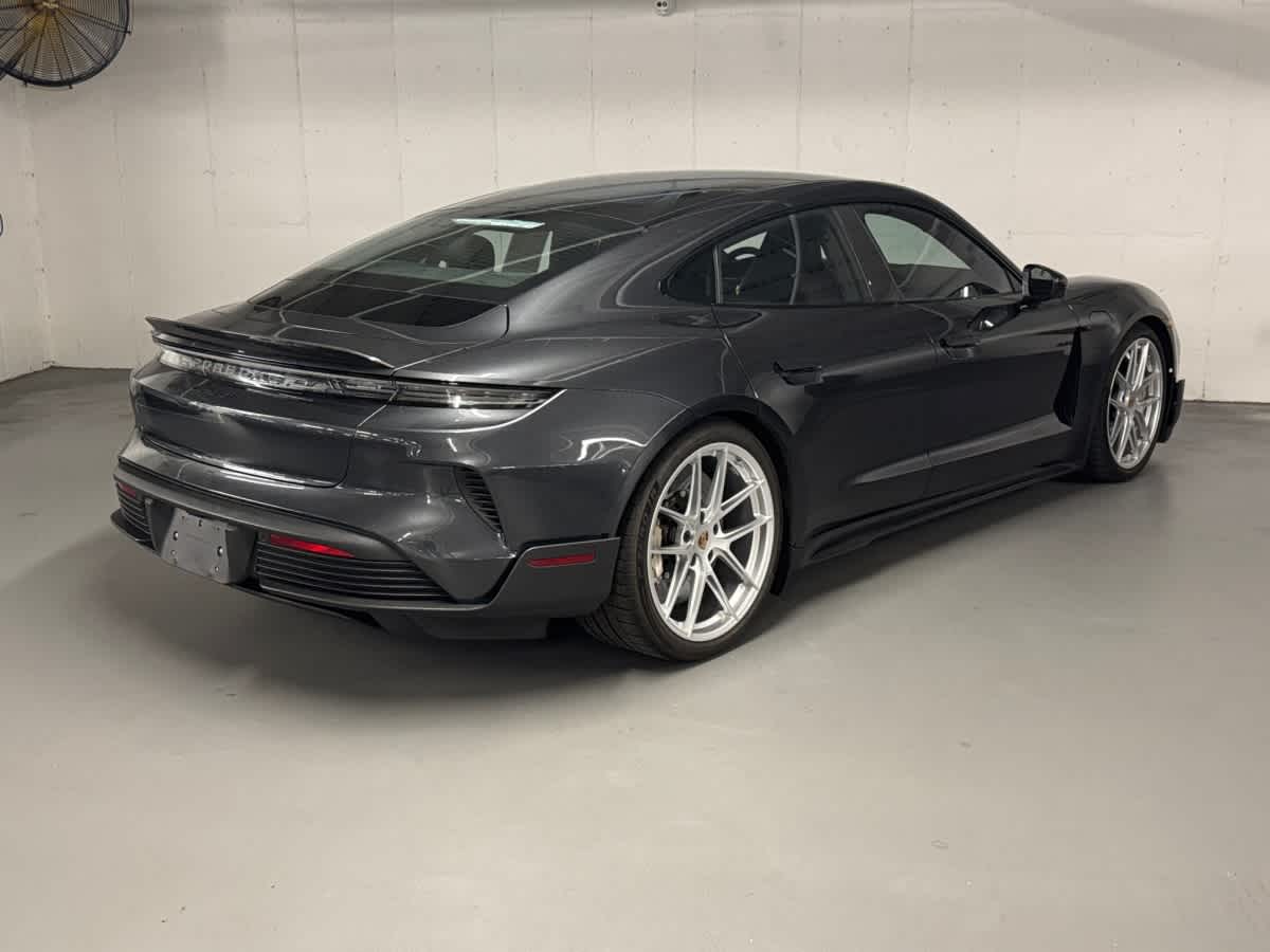 used 2025 Porsche Taycan car, priced at $209,998