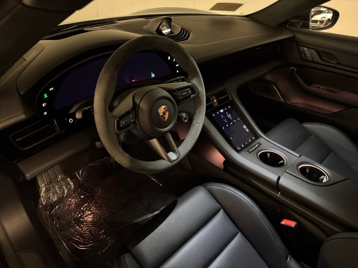 used 2025 Porsche Taycan car, priced at $209,998