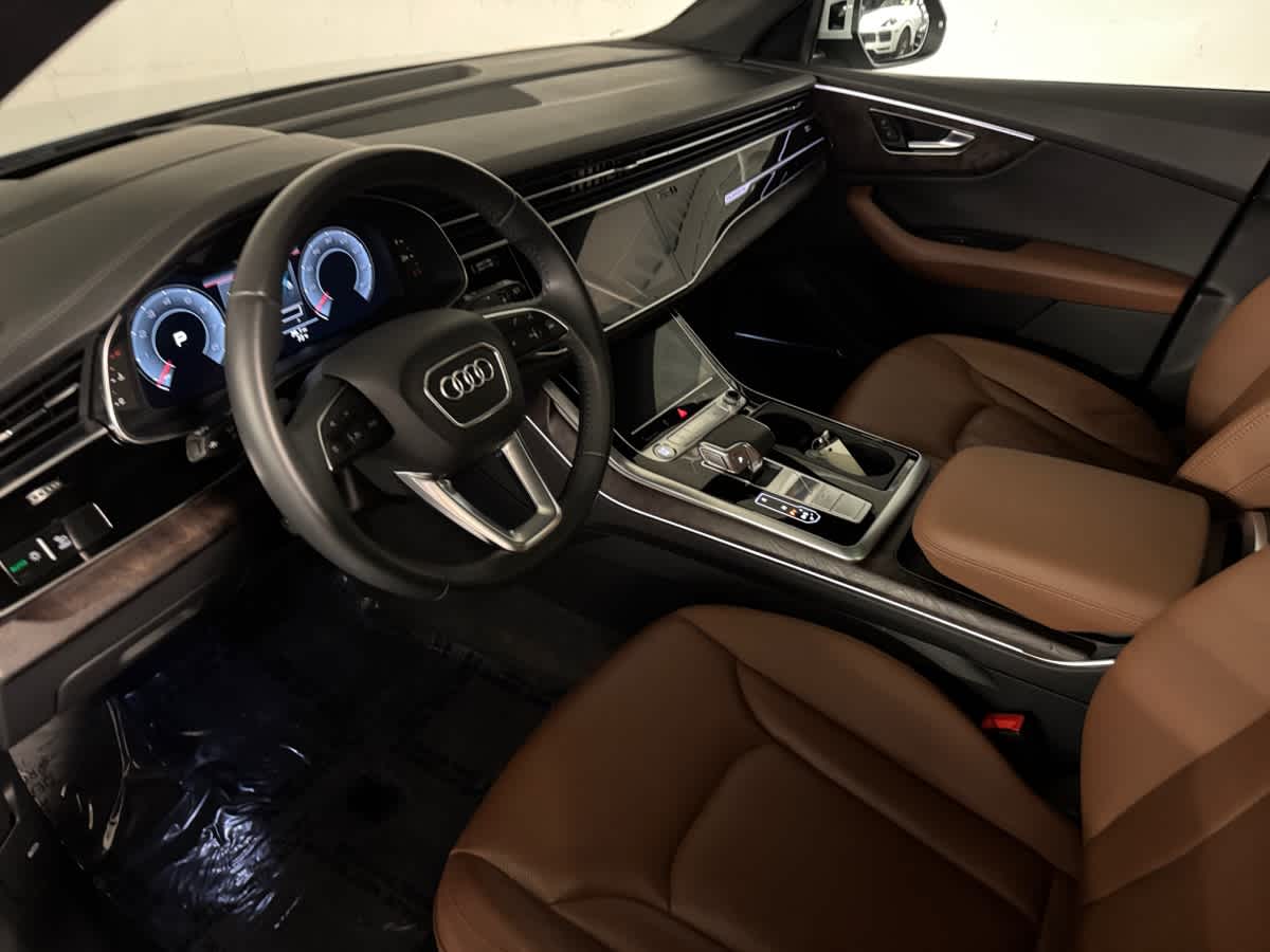 used 2020 Audi Q8 car, priced at $49,998
