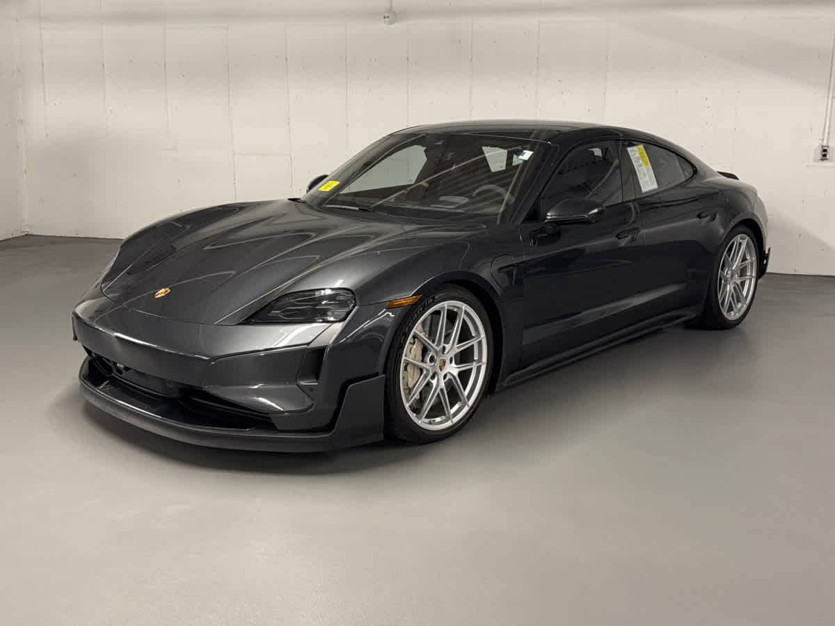 used 2025 Porsche Taycan car, priced at $209,998