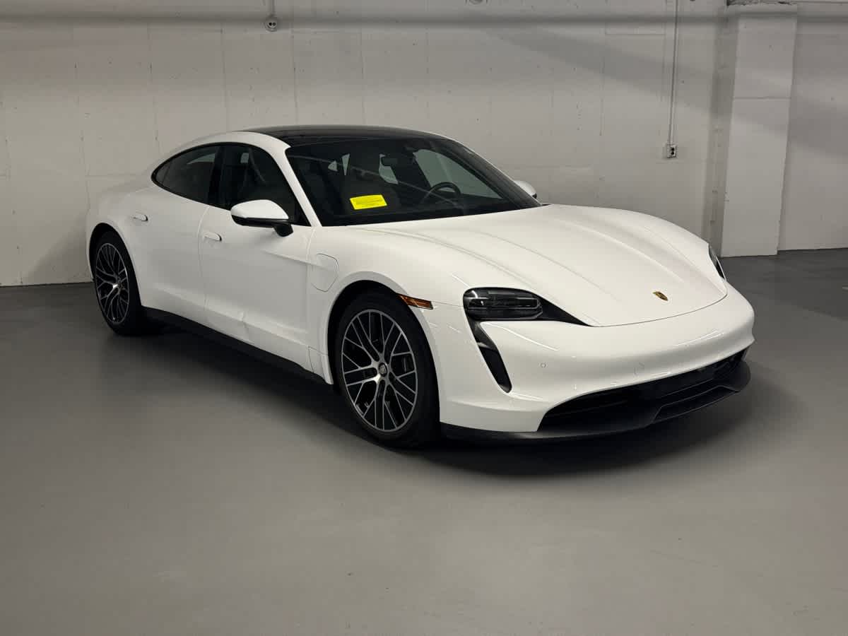 used 2021 Porsche Taycan car, priced at $54,998