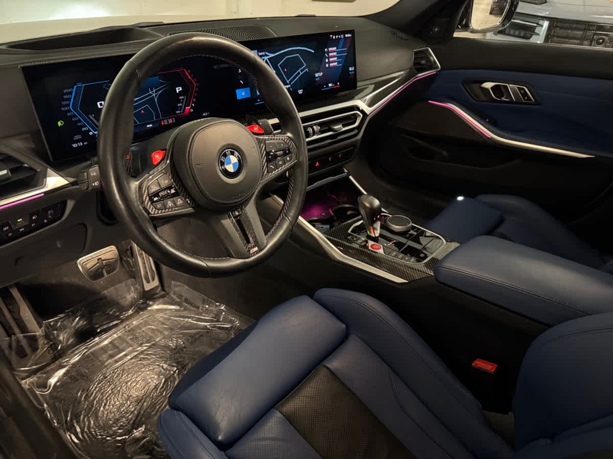 used 2023 BMW M3 car, priced at $81,998