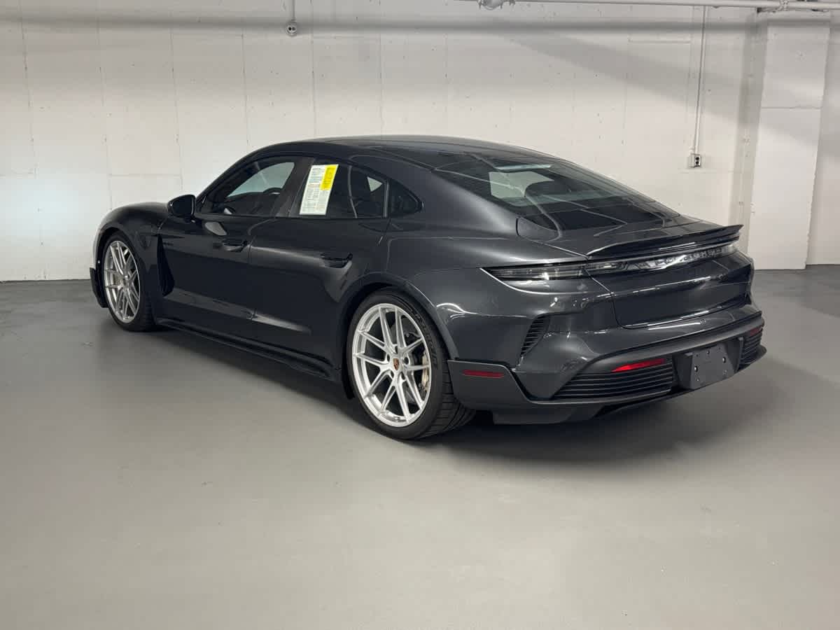 used 2025 Porsche Taycan car, priced at $209,998