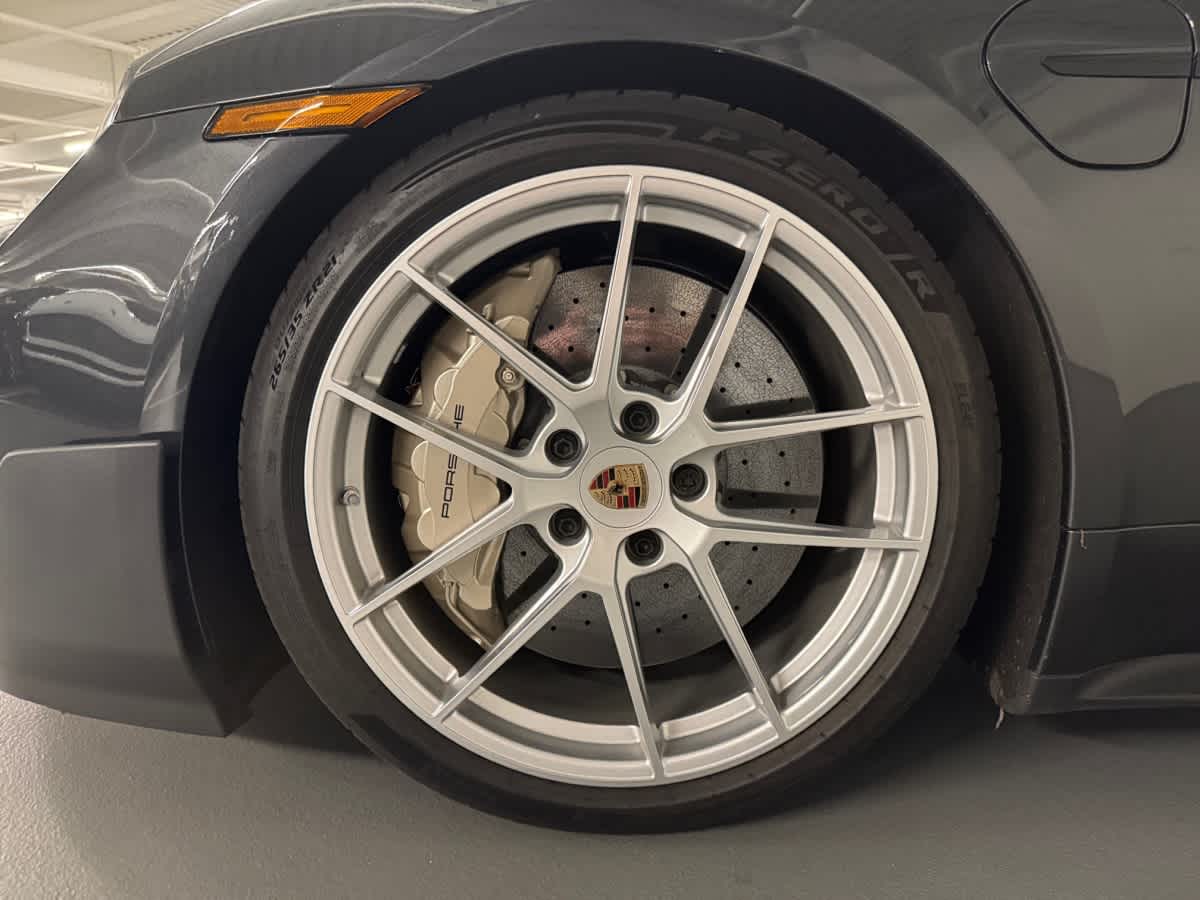 used 2025 Porsche Taycan car, priced at $209,998