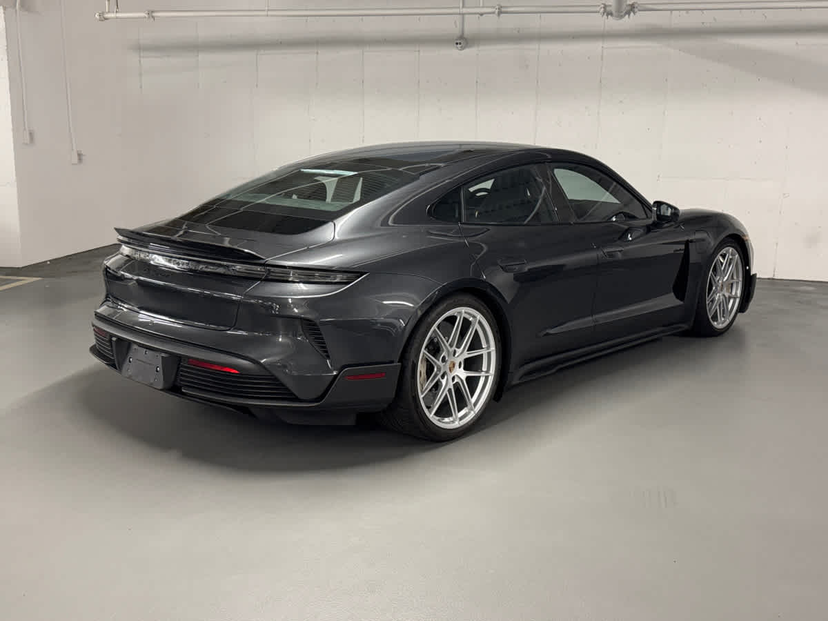 used 2025 Porsche Taycan car, priced at $209,998
