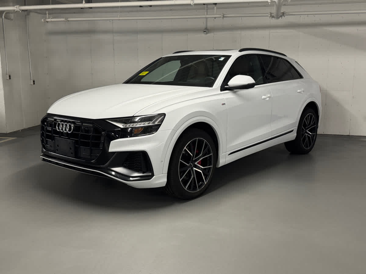 used 2020 Audi Q8 car, priced at $49,998