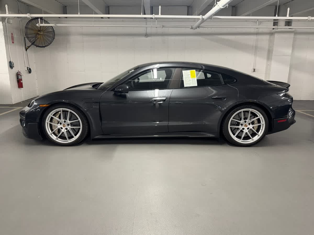 used 2025 Porsche Taycan car, priced at $209,998