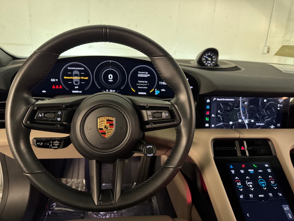 used 2022 Porsche Taycan car, priced at $67,998