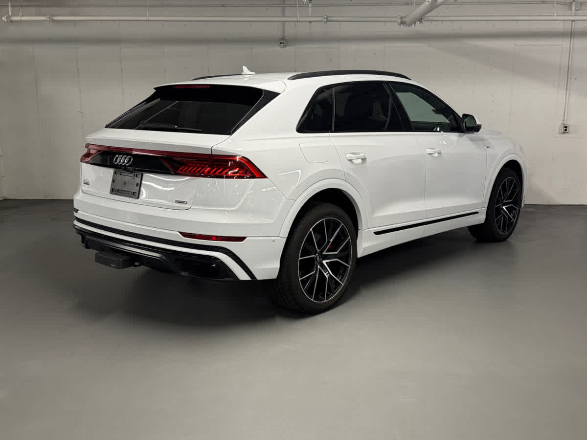 used 2020 Audi Q8 car, priced at $49,998