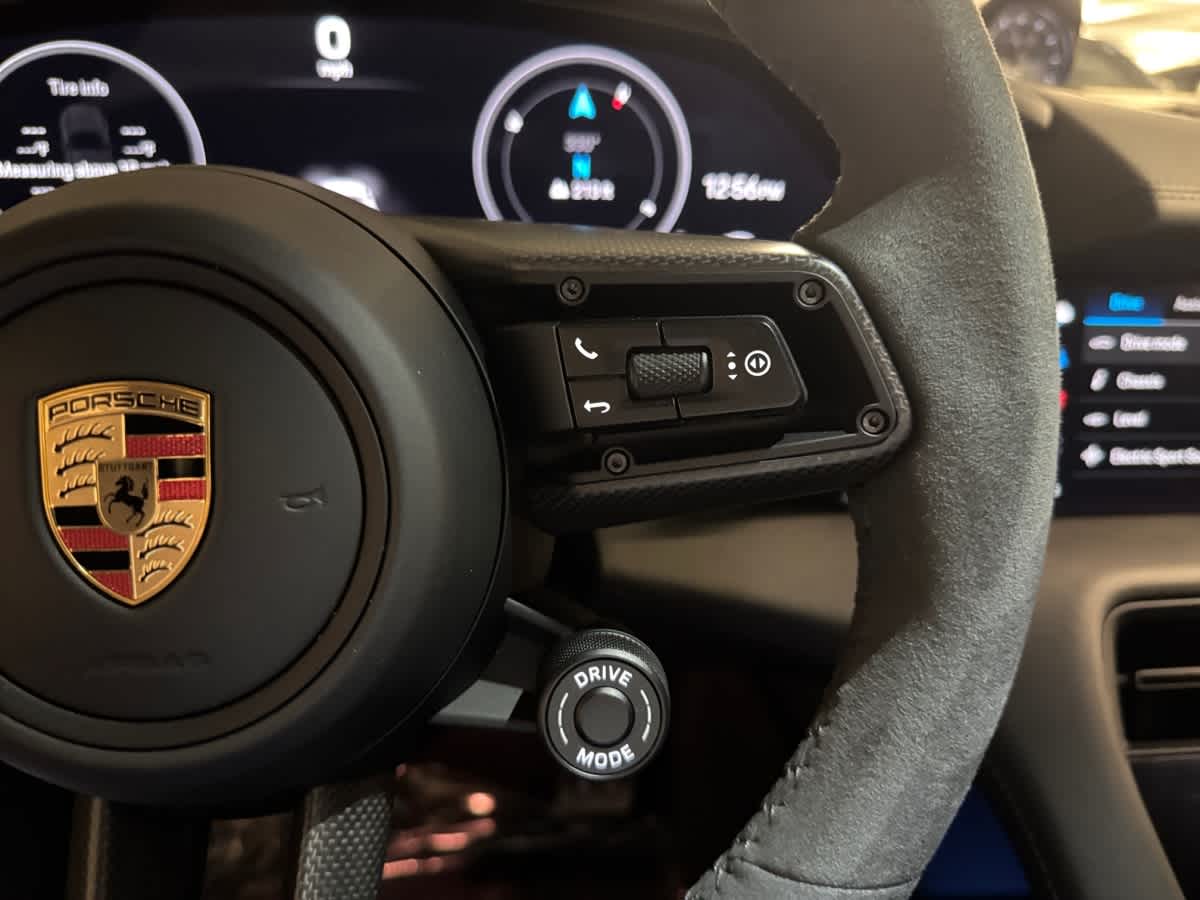 used 2025 Porsche Taycan car, priced at $209,998