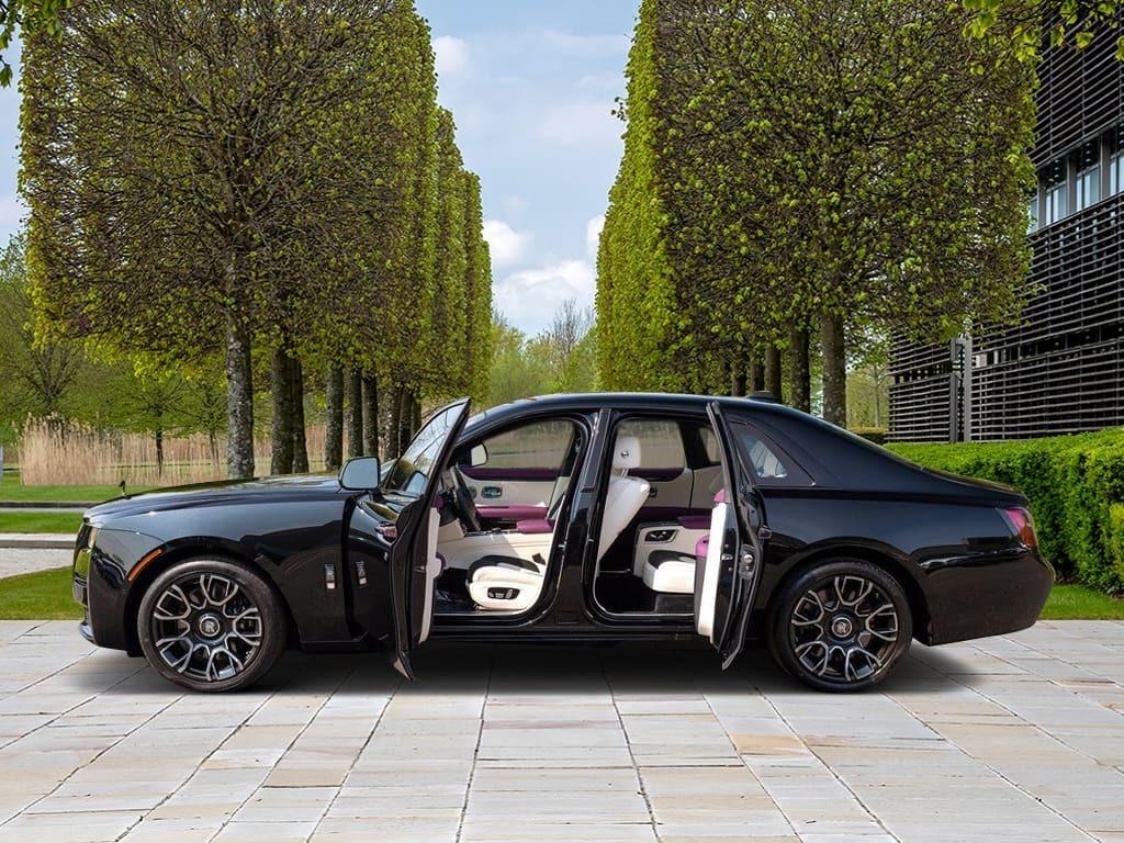 used 2022 Rolls-Royce Black Badge Ghost car, priced at $379,825