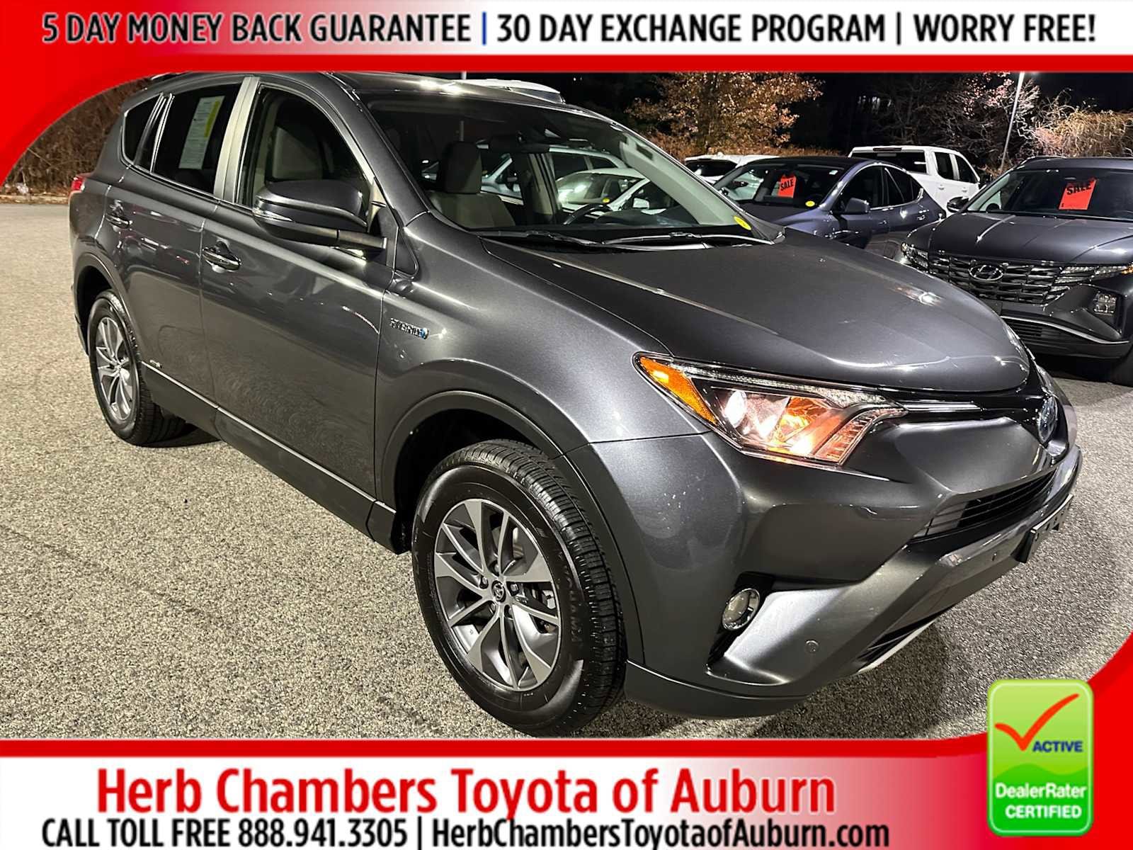 used 2018 Toyota RAV4 Hybrid car, priced at $23,998