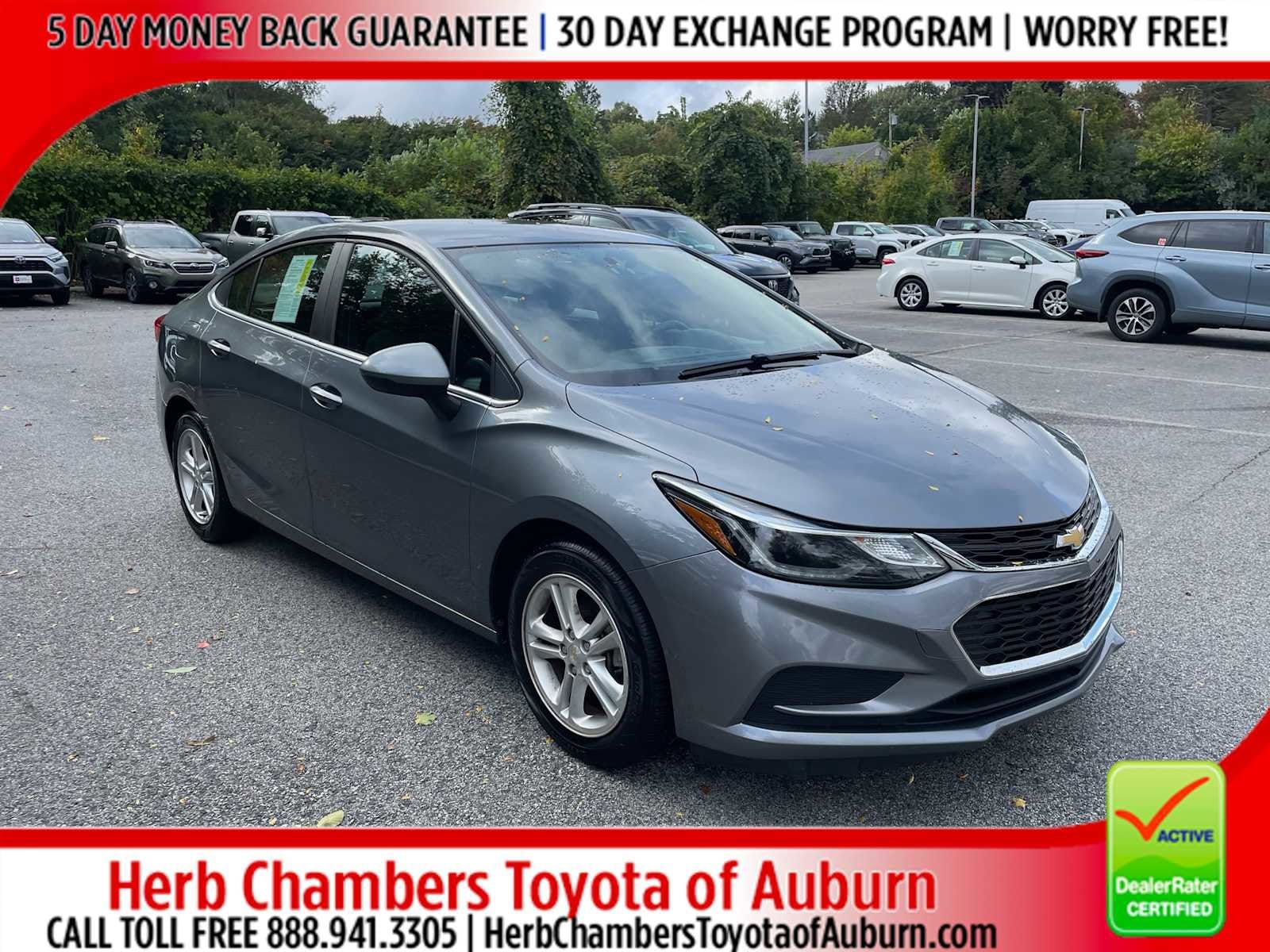 used 2018 Chevrolet Cruze car, priced at $16,998