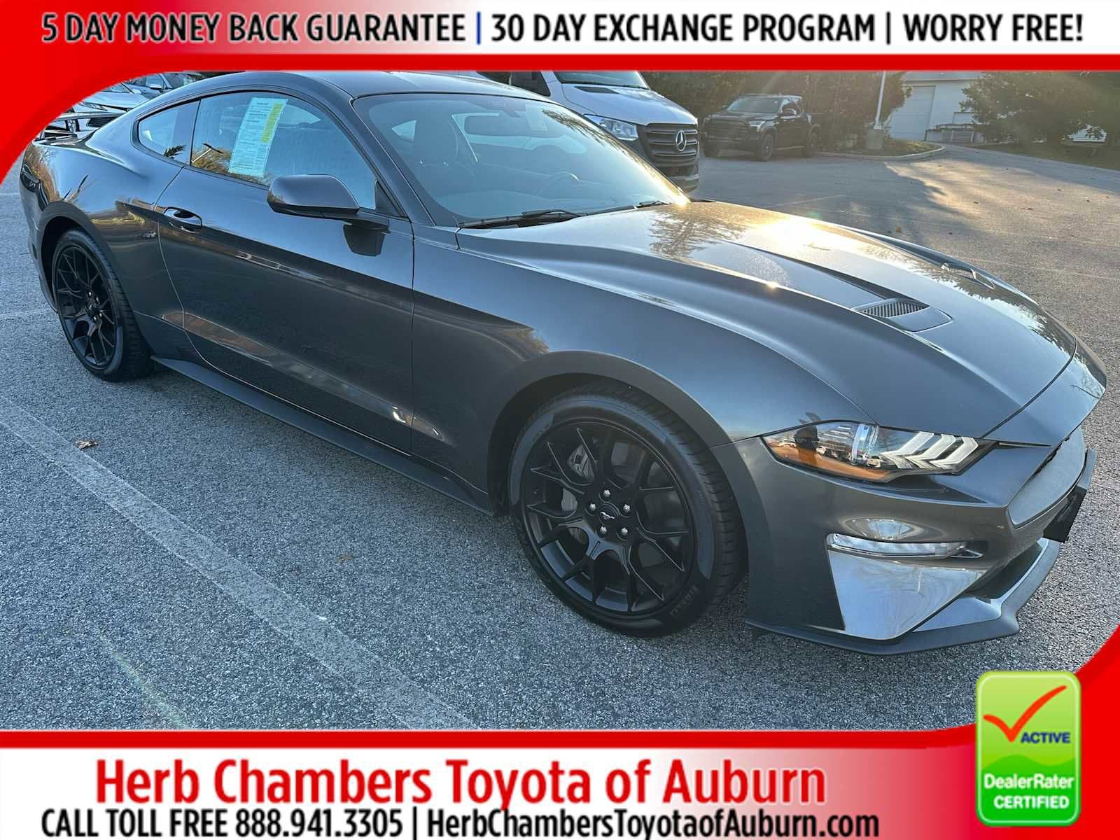 used 2018 Ford Mustang car, priced at $28,998