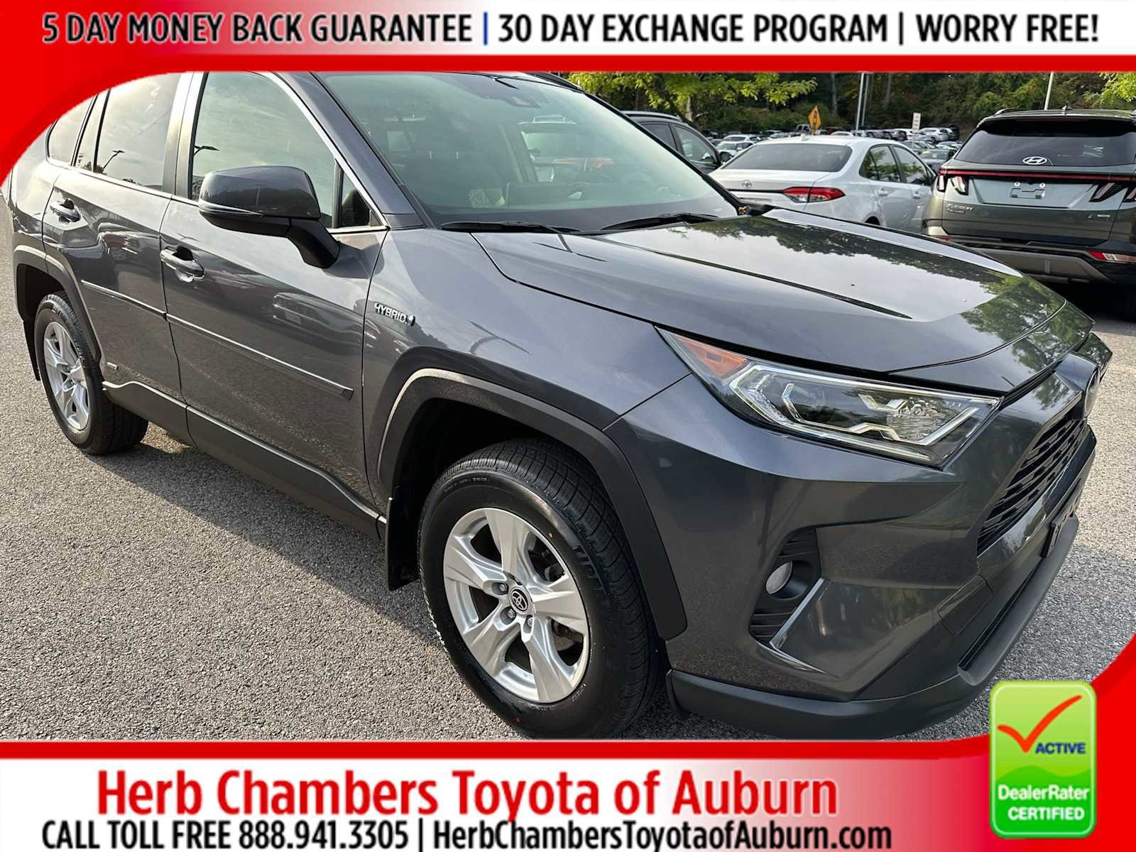 used 2021 Toyota RAV4 Hybrid car, priced at $31,998