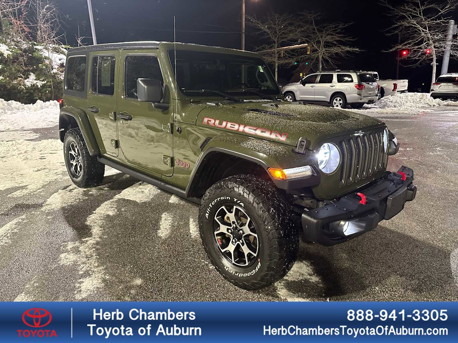 used 2021 Jeep Wrangler Unlimited car, priced at $42,998