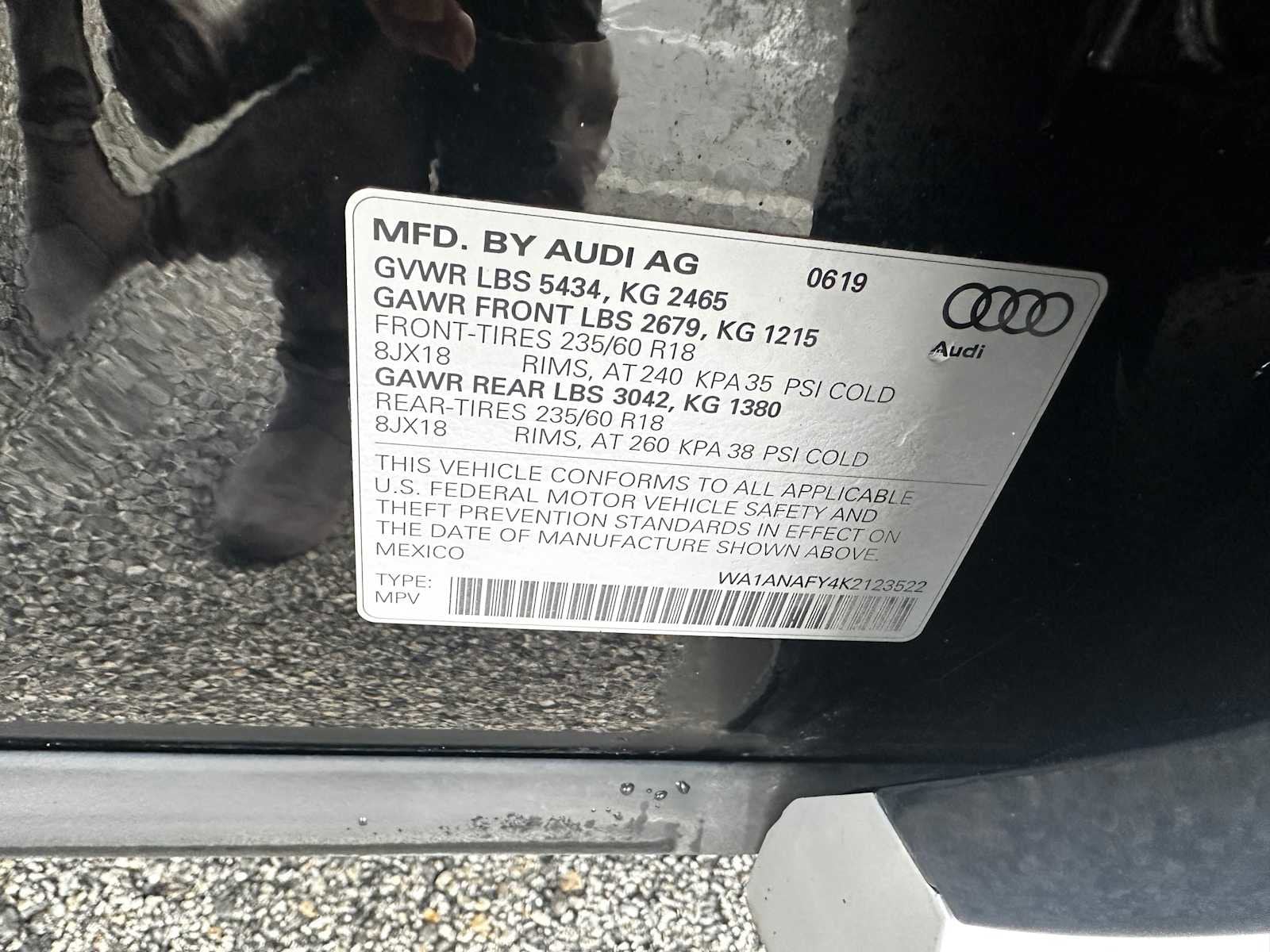 used 2019 Audi Q5 2.0T Quattro car, priced at $25,998