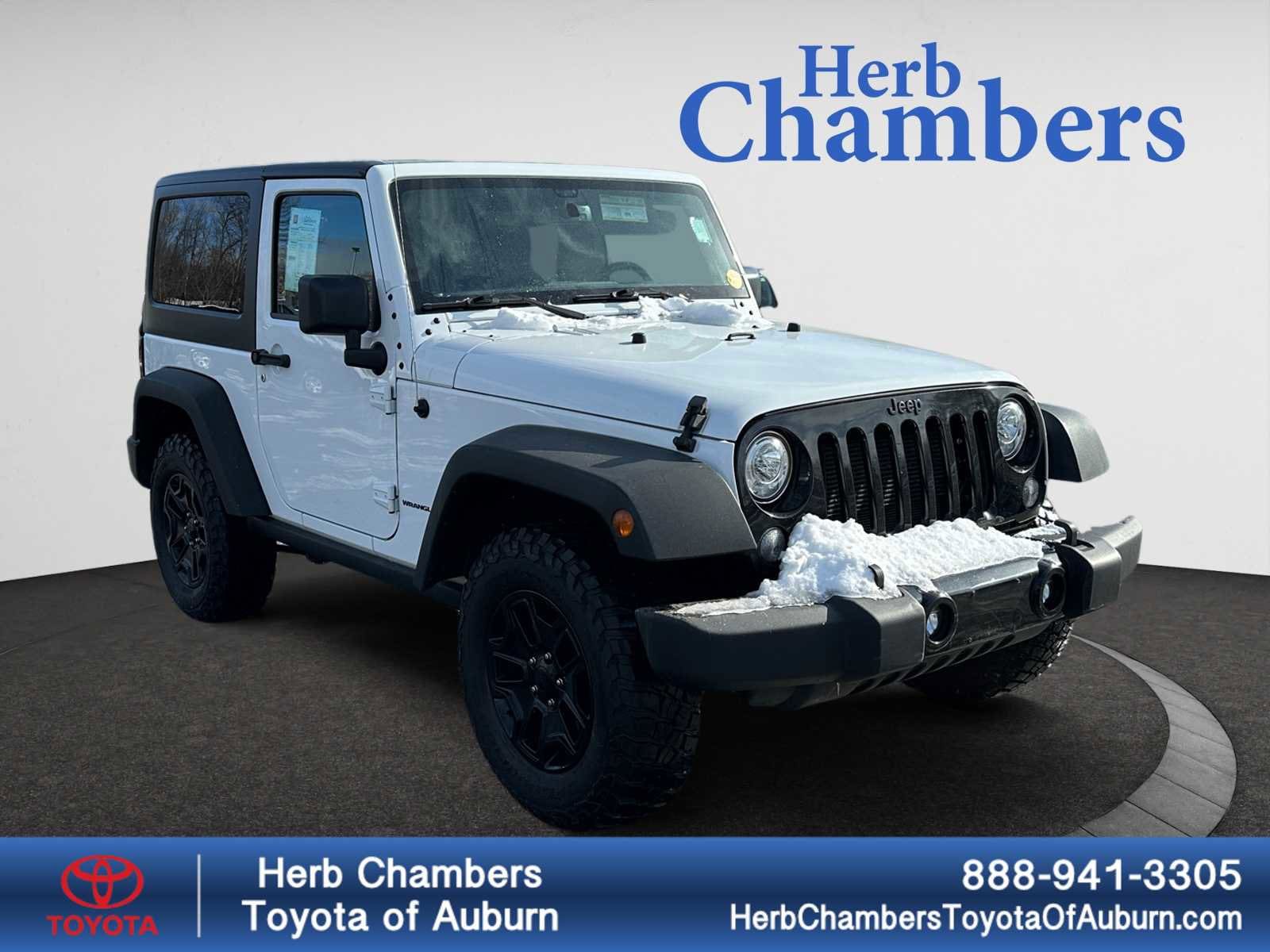 used 2018 Jeep Wrangler car, priced at $20,998