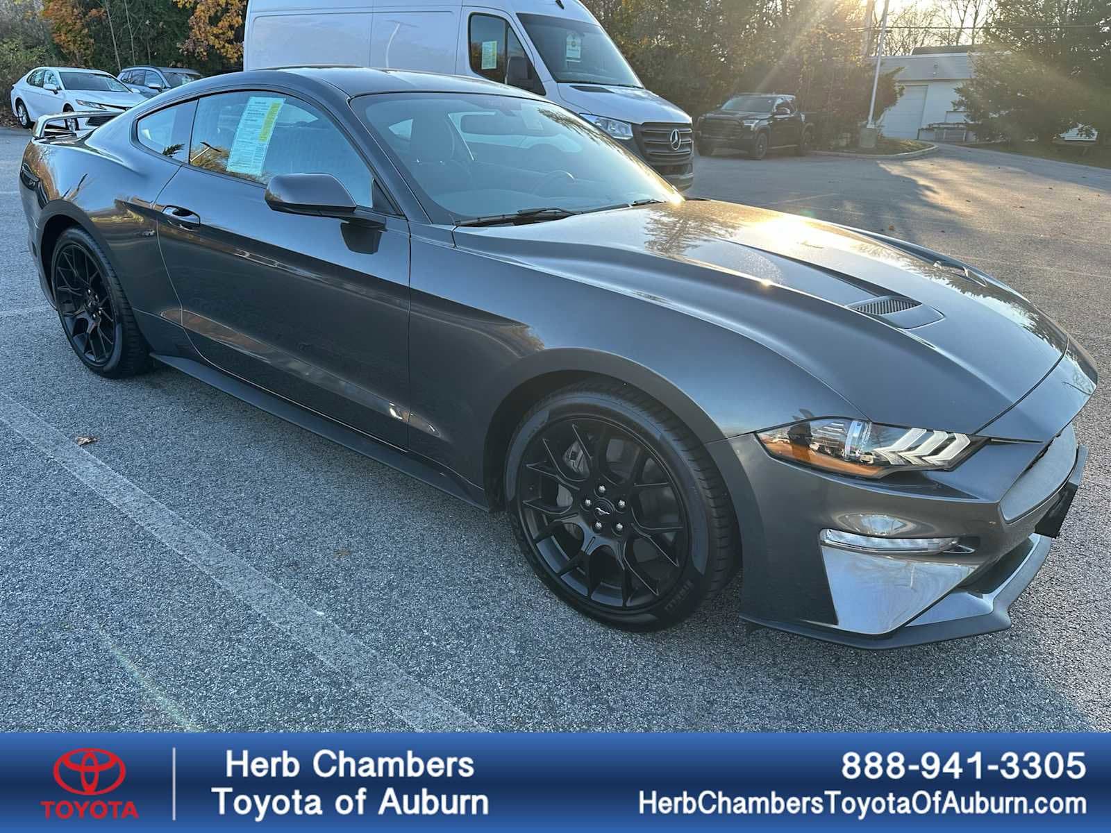 used 2018 Ford Mustang car, priced at $28,998