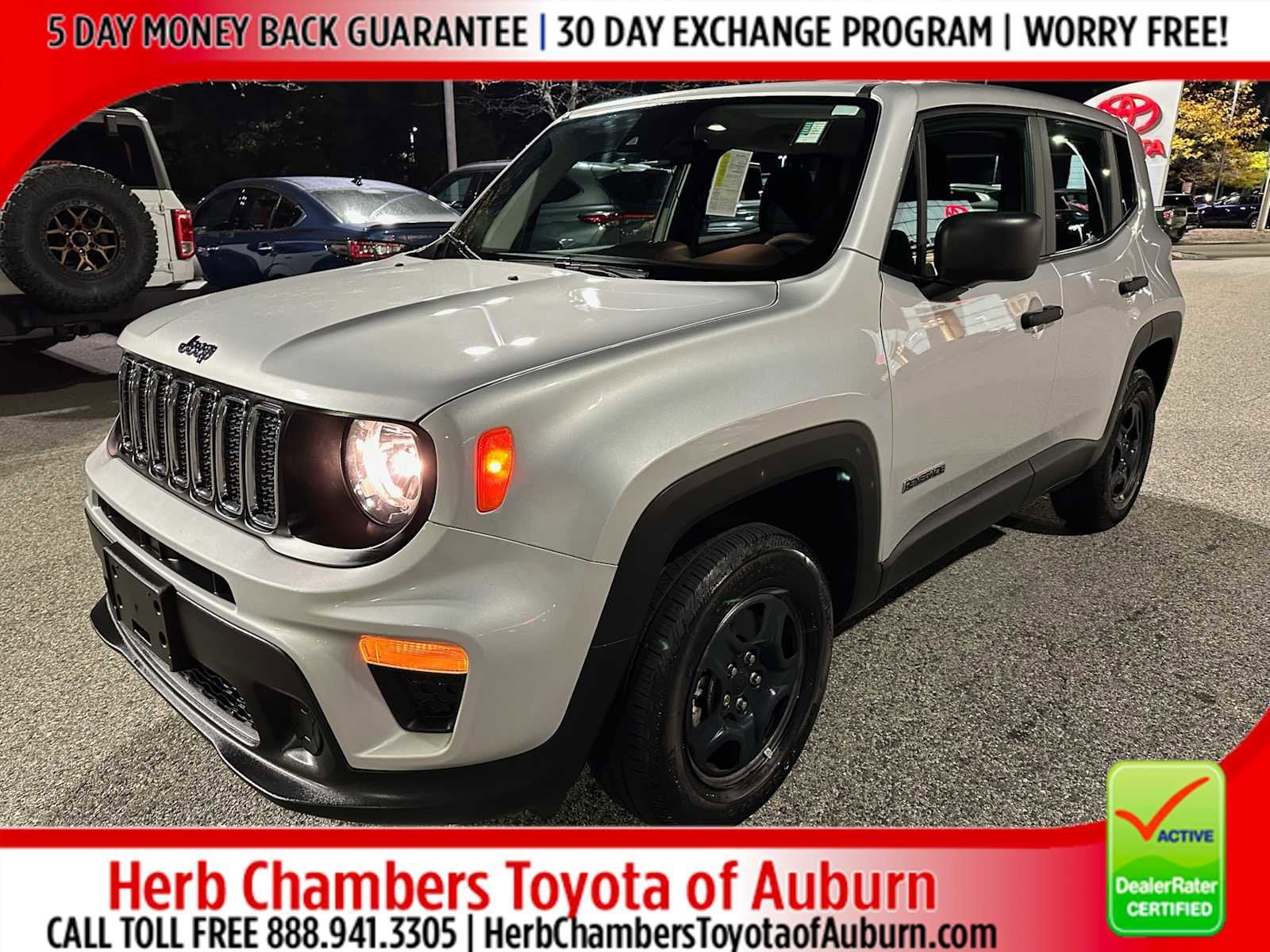 used 2021 Jeep Renegade car, priced at $23,998