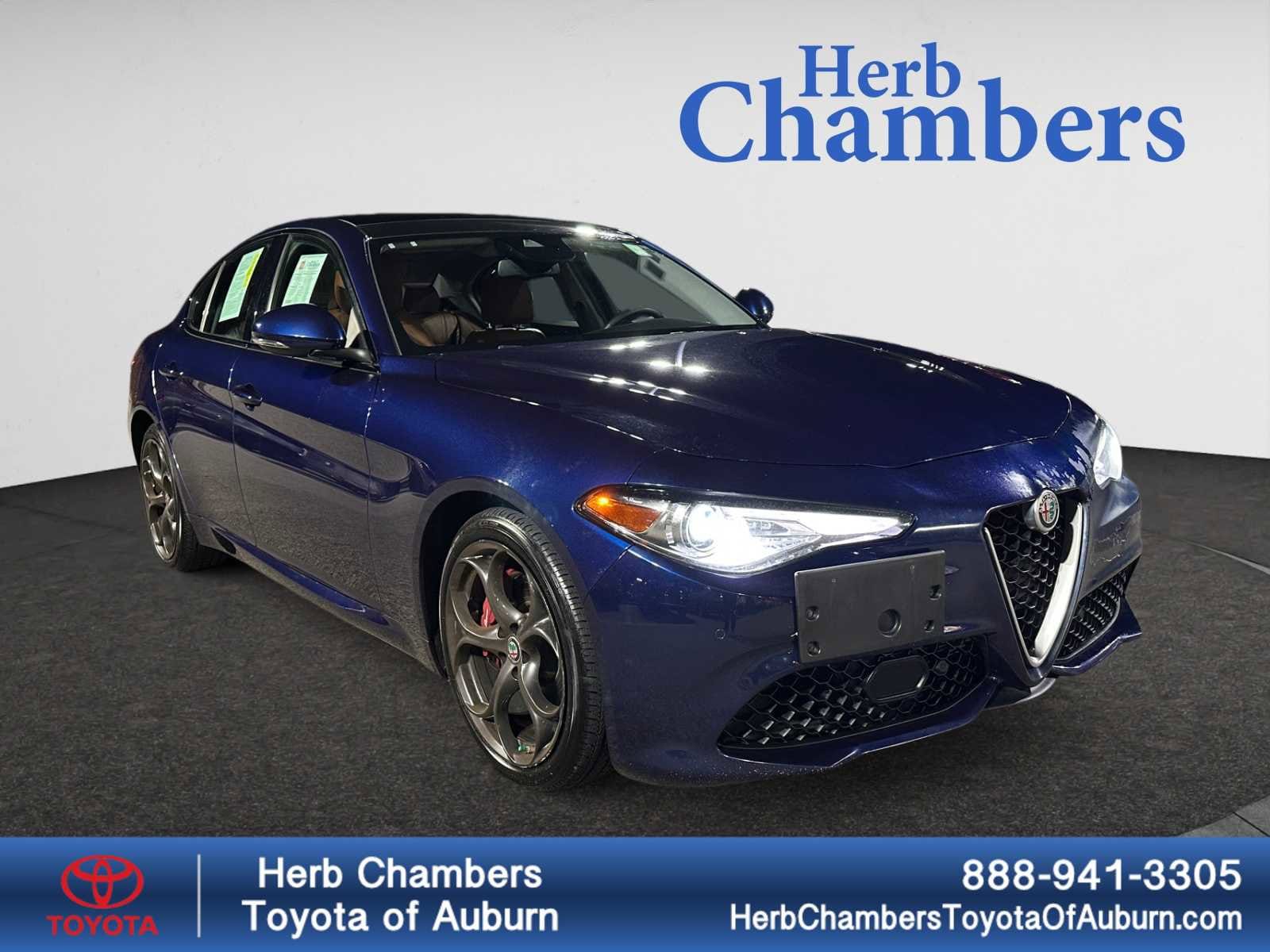 used 2018 Alfa Romeo Giulia car, priced at $22,998