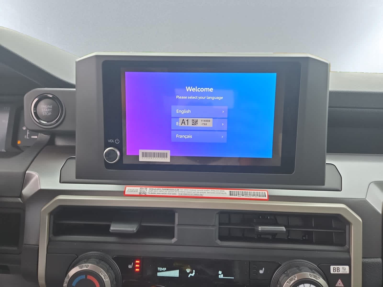 new 2025 Toyota Tacoma car, priced at $44,110