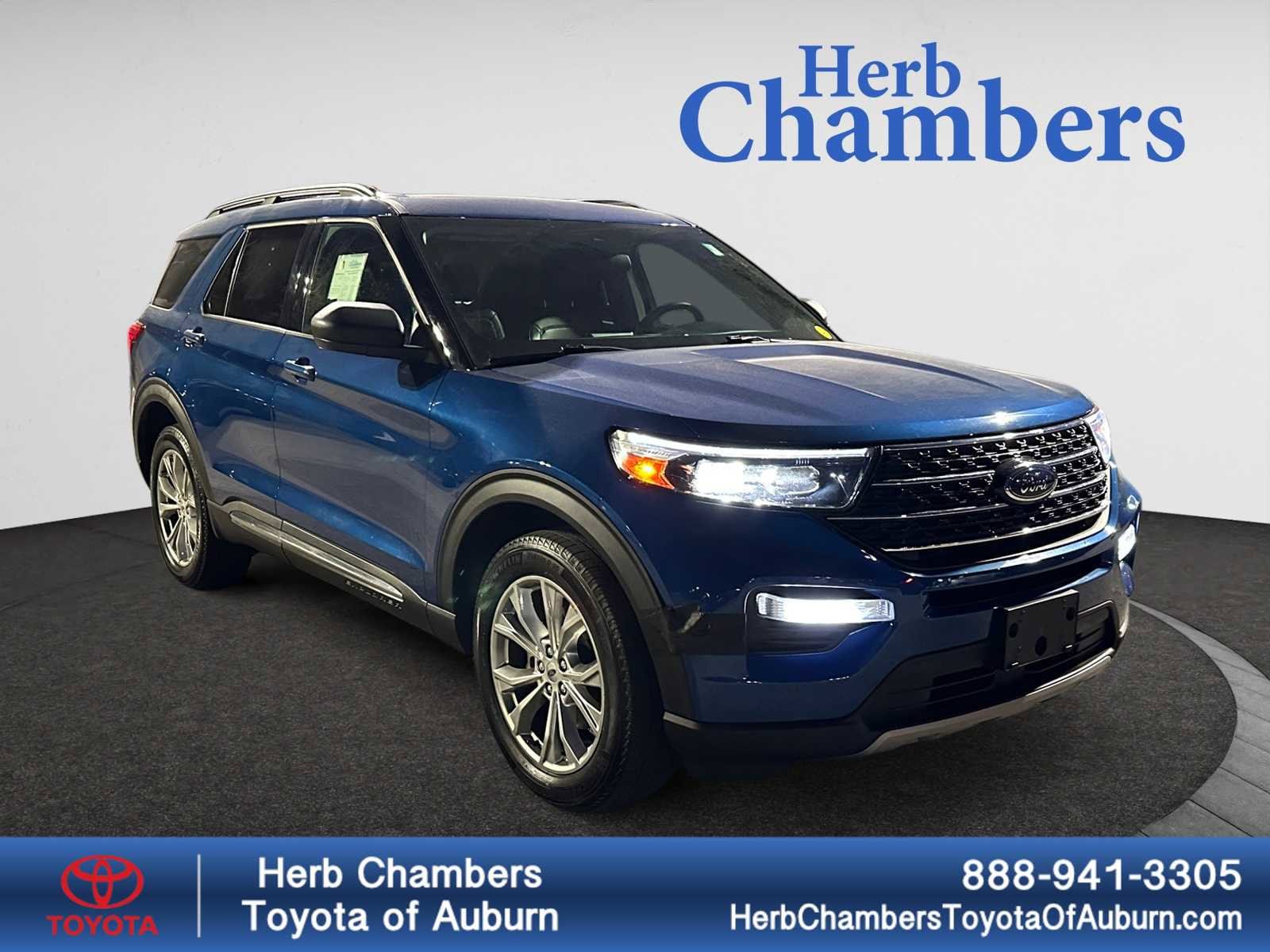 used 2021 Ford Explorer car, priced at $28,998