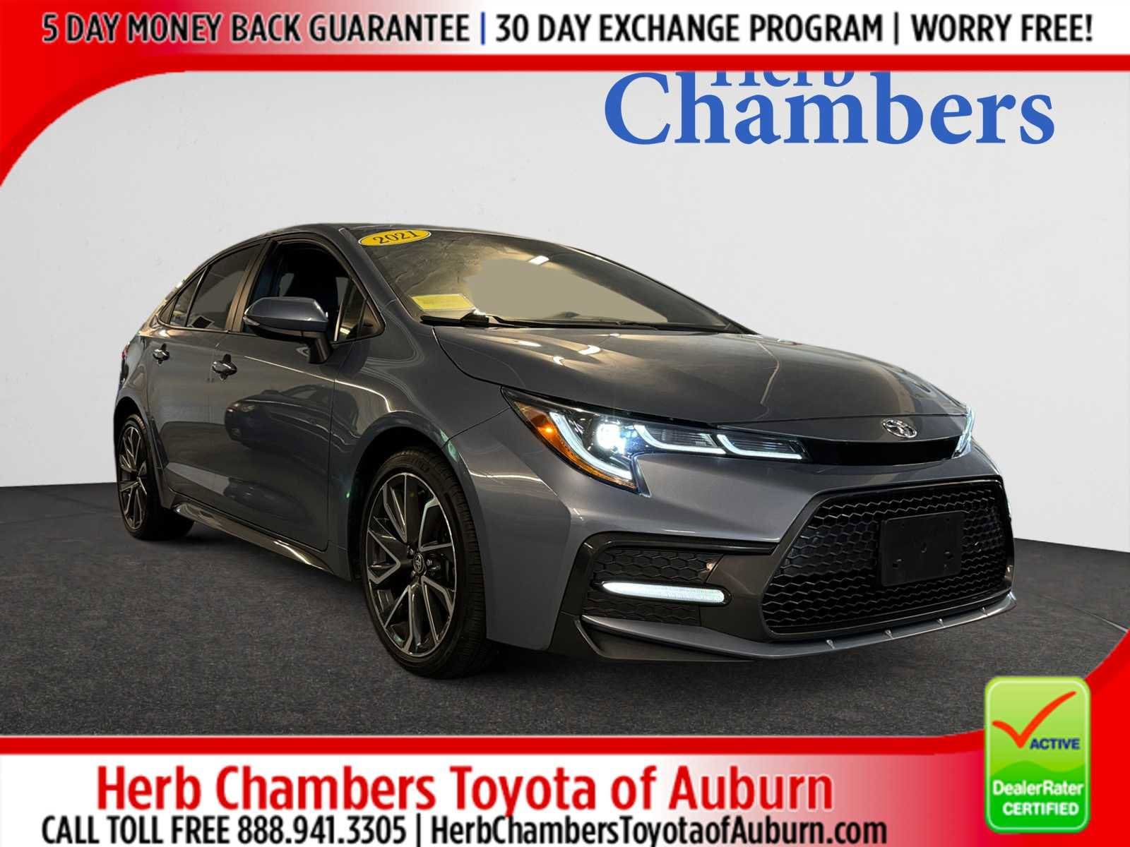 used 2021 Toyota Corolla car, priced at $23,998