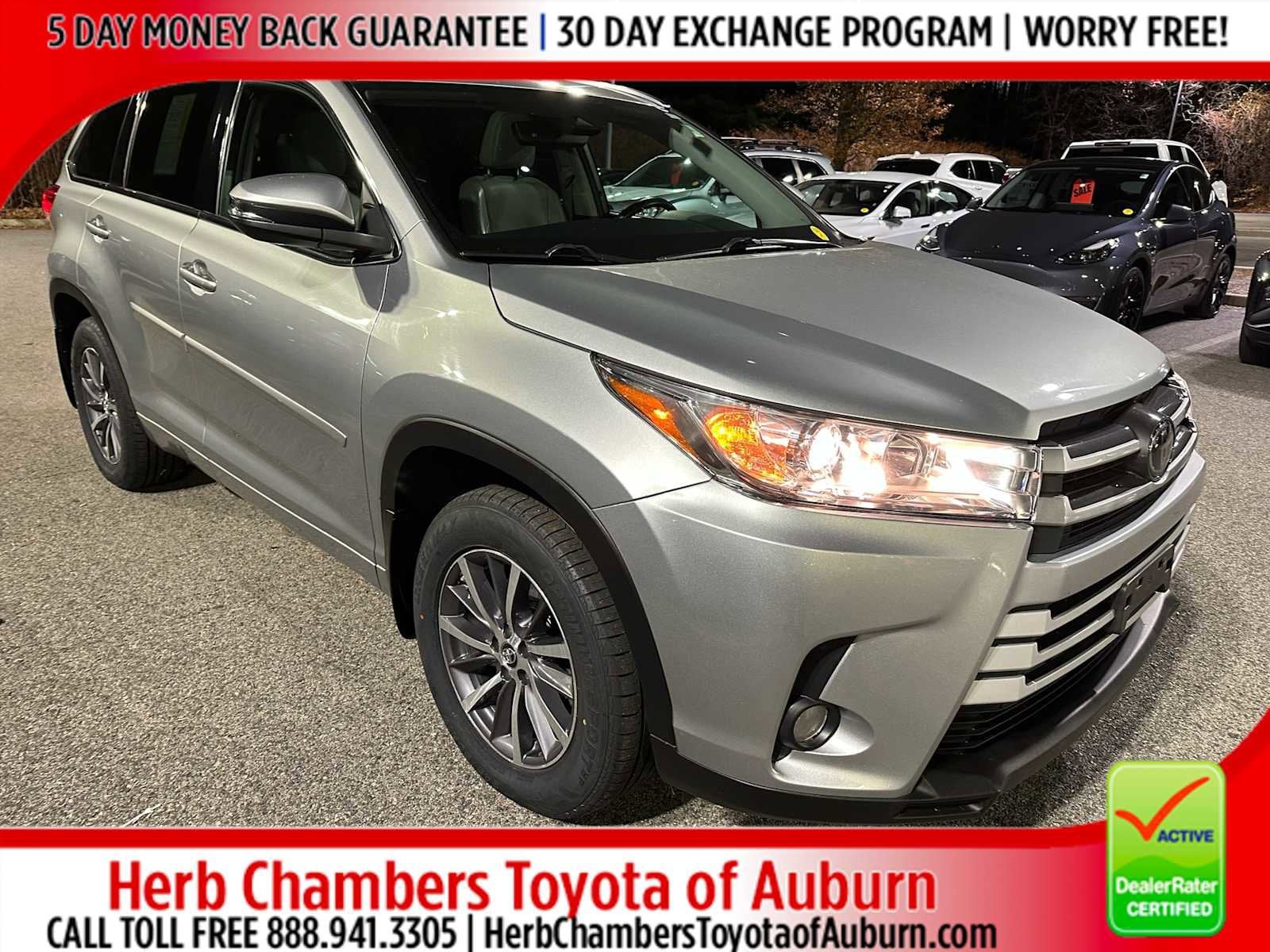 used 2017 Toyota Highlander car, priced at $27,998