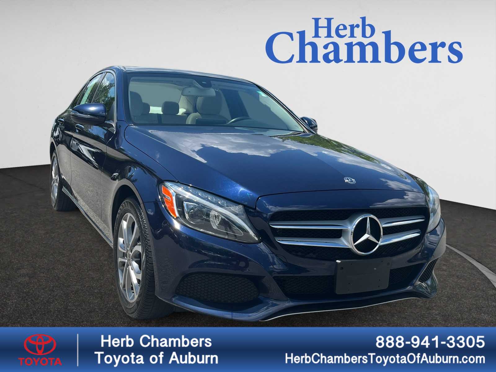 used 2018 Mercedes-Benz C-Class car, priced at $21,998