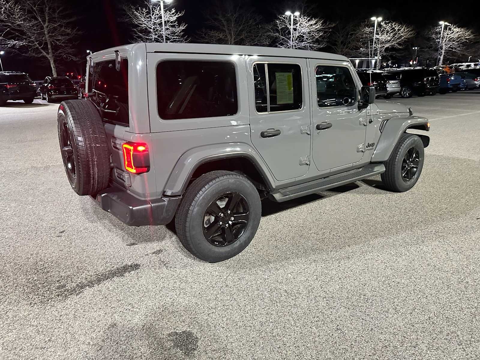 used 2020 Jeep Wrangler Unlimited car, priced at $36,998