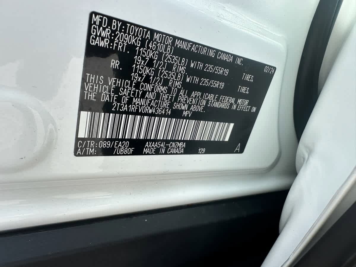 used 2024 Toyota RAV4 car, priced at $39,998