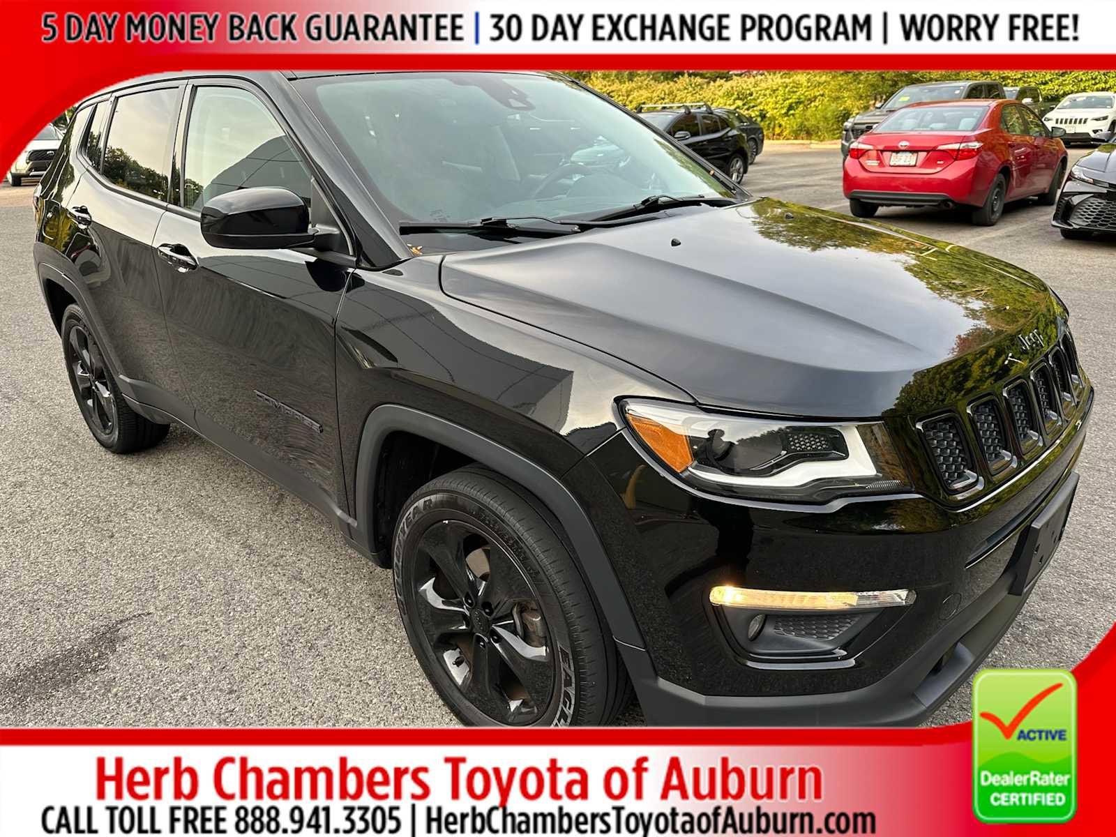 used 2018 Jeep Compass car, priced at $15,998