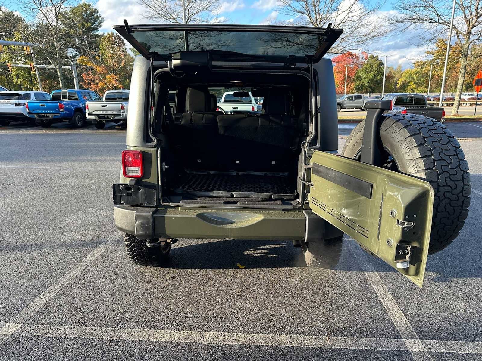 used 2016 Jeep Wrangler Unlimited car, priced at $16,998